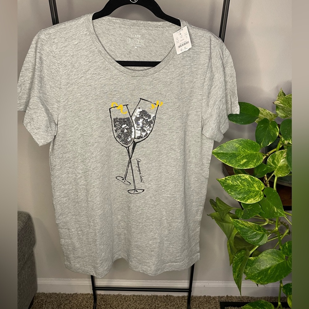 J. Crew New Years Tee